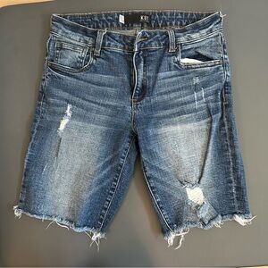Kut from the Kloth denim cutoff shorts